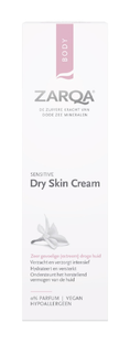 De Online Drogist Zarqa Dry Skin Cream Sensitive 200ML aanbieding