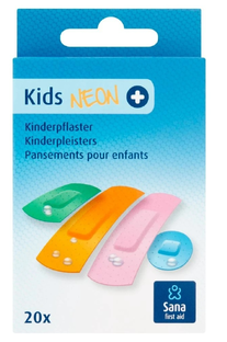 Sana First Aid Pleisterstrips Kids Assorti 20ST