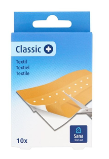 Sana First Aid Wondpleister Classic 10 x 6 cm 10ST Sana First Aid Wondpleister Classic 10 x 6 cm 10ST