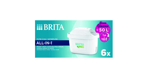 Brita MAXTRA PRO ALL-IN-1 5+1 Waterfilterpatroon 5+1 stuks