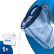 Brita Waterfilterkan Marella Blauw + 1 Maxtra Filterpatroon 2,4LT brita filterkan + 1 filter Brita Waterfilterkan Marella Blauw + 1 Maxtra Filterpatroon 2,4LT brita filterkan + 1 filter