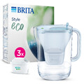Brita Style Eco Waterfilterkan Blauw + 3 Maxtra Filterpatronen 2,4LT Brita Style Eco Waterfilterkan Blauw + 3 Maxtra Filterpatronen 2,4LT