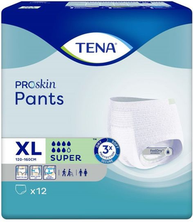 De Online Drogist TENA Proskin Pants Super XL 12ST aanbieding