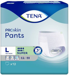 TENA Proskin Pants Super L 12ST