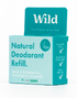 Wild Deodorant - Fresh Cotton/Sea Salt - Navulling 40GR2