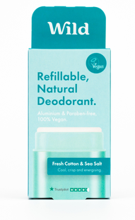 Wild Deodorant - Fresh Cotton/Sea Salt 40GR Wild Deodorant - Fresh Cotton/Sea Salt 40GR