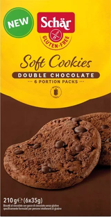 Schar Double Choco Soft Cookies 210GR