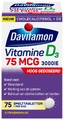Davitamon VItamine D3 75 mcg Smelttablet 75TB