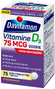 Davitamon VItamine D3 75 mcg Smelttablet 75TBVoor/zijkant verpakking