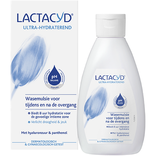 Lactacyd Ultrahydraterende Wasemulsie - voor tijdens en na de overgang 200ML Lactacyd Ultrahydraterende Wasemulsie - voor tijdens en na de overgang 200ML