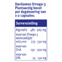 Davitamon Omega 3 Plantaardig Capsules 30CP2