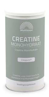 Mattisson HealthStyle Creatine Monohydraat Poeder 350GR Mattisson HealthStyle Creatine Monohydraat Poeder 350GR