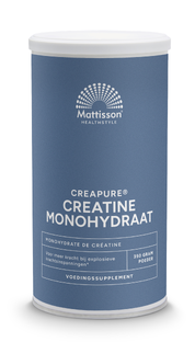 Mattisson HealthStyle Creatine Monohydraat Poeder 350GR Mattisson HealthStyle Creatine Monohydraat Poeder 350GR