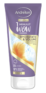 Andrelon Hydratatie & Volume Masker 180ML Andrelon Hydratatie & Volume Masker 180ML