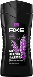 Axe 3 in 1 Body Face & Hair Wash 250ML Axe 3 in 1 Body Face & Hair Wash 250ML