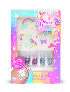 Casuelle Unicorn Tijdelijke Tatoo Giftset 1ST Casuelle Unicorn Tijdelijke Tatoo Giftset 1ST