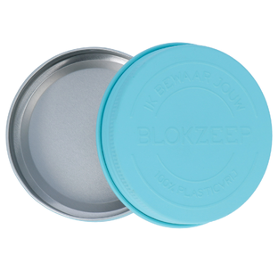 blokzeep Aluminium Blikje Rond – voor shampoo, conditioner of face bar 1ST blokzeep Aluminium Blikje Rond – voor shampoo, conditioner of face bar 1ST