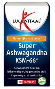 Lucovitaal Super Ashwagandha KSM-66 Capsules 30CP
