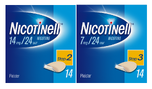 Nicotinell Pleisters Combi voor matige/ lichte roker - 14 mg + 7 mg - 2 Stuks Nicotinell Pleisters Combi voor matige/ lichte roker - 14 mg + 7 mg - 2 Stuks