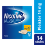 Nicotinell Pleisters Combi voor matige/ lichte roker - 14 mg + 7 mg - 2 StuksNicotinell pleister 14 mg