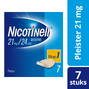 Nicotinell Pleisters Combi voor zware roker - 21 mg + 14 mg + 7 mg - 3 Stukspleister 21 mg