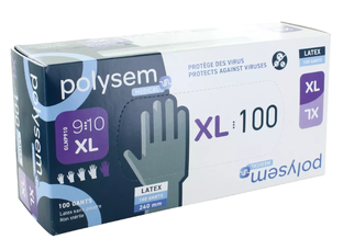 Polysem Latex Handschoenen Maat XL 100ST