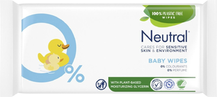 Neutral 0% Baby Wipes 52ST Neutral 0% Baby Wipes 52ST