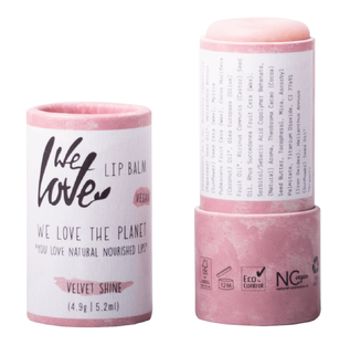 We Love The Planet We Love Lipbalm Velvet Shine - Vegan 4,9GR We Love The Planet We Love Lipbalm Velvet Shine - Vegan 4,9GR