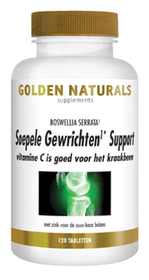 Golden Naturals Soepele Gewrichten & Kraakbeen Support Tabletten 120TB