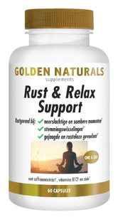 Golden Naturals Rust & Relax Support Capsules 60CP Golden Naturals Rust & Relax Support Capsules 60CP