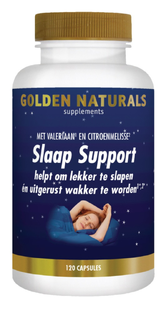 Golden Naturals Slaap Support Capsules 120CP