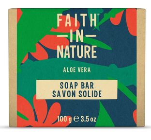 Faith in Nature Aloë Vera Soap Bar 100GR Faith in Nature Aloë Vera Soap Bar 100GR