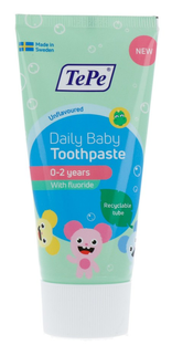 De Online Drogist TePe Daily Baby Tandpasta 1ST aanbieding