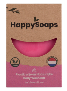 HappySoaps Rose Body Wash Bar 100GR