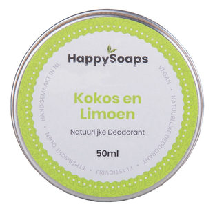 HappySoaps Kokos & Limoen Deodorant 50GR