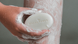 HappySoaps Aloevera Shavingbar 80GR hand model