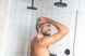 HappySoaps Coco Nuts Shampoobar 70GR model man in douche