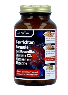 All Natural Gewrichten Formule Capsules 84ST All Natural Gewrichten Formule Capsules 84ST