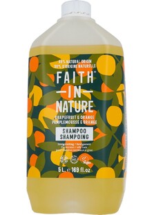 Faith in Nature Grapefruit & Orange Shampoo Navulling 5LT Faith in Nature Grapefruit & Orange Shampoo Navulling 5LT