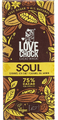 Lovechock Soul Vegan Pure Chocolade | Karamel Zeezout 70GR