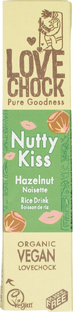 Lovechock Nutty Kiss Vegan Hazelnoot Chocolade 40GR