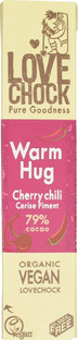 Lovechock Warm Hug Vegan Chocolade | Kers, Cranberry, Kaneel & Cayennepeper 40GR Lovechock Warm Hug Vegan Chocolade | Kers, Cranberry, Kaneel & Cayennepeper 40GR