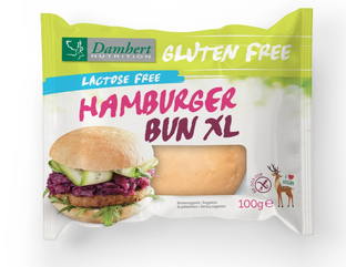 Damhert Glutenvrije Hamburger Bun XL 100GR