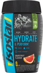 Isostar Energy Hydrate & Perform Powder Grapefruit 400GR Isostar Energy Hydrate & Perform Powder Grapefruit 400GR