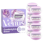 Gillette Venus Comfortglide Breeze Scheermesjes - met scheergel kussentje 8STGillette Venus Comfortglide Breeze Scheermesjes