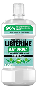 Listerine Naturals Tandbescherming Mondspoeling 500ML Listerine Naturals Tandbescherming Mondspoeling 500ML