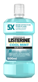 Listerine Cool Mint Mild Mondspoeling 500ML Listerine Cool Mint Mild Mondspoeling 500ML