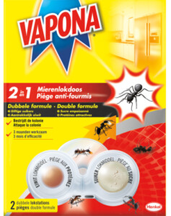 Vapona Dubbele Mierenlokdoos 2ST Vapona Dubbele Mierenlokdoos 2ST