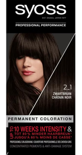 Syoss Color 2-1 Zwartbruin 1ST Syoss Color 2-1 Zwartbruin 1ST