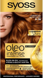 Syoss Oleo Intense 6-78 Sienna Brown 1ST Syoss Oleo Intense 6-78 Sienna Brown 1ST